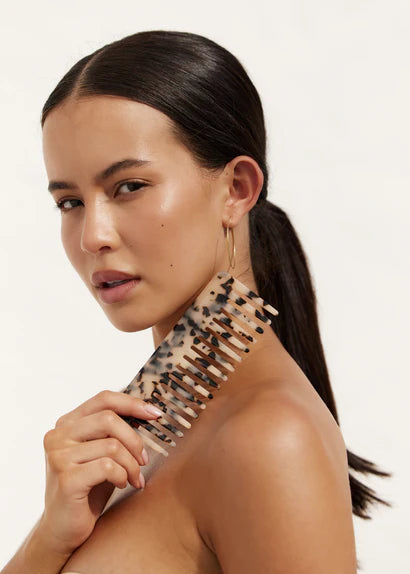 Wide Tooth Comb in Tortoiseshell