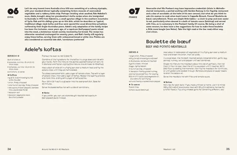 Around the World in 80 Meatballs