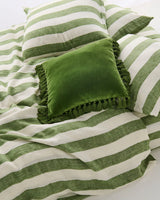 Campsite Velvet Tassel Cushion