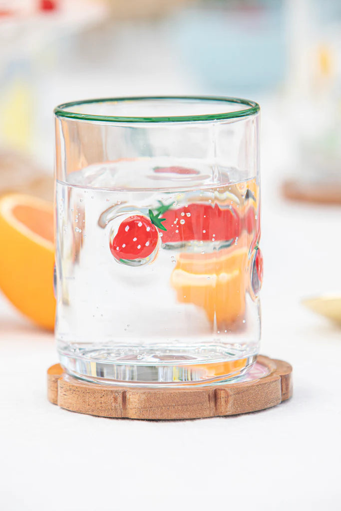 Capri Strawberry Tumbler Sold per Glass