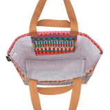 Shopper Tote Blocks and Stripe