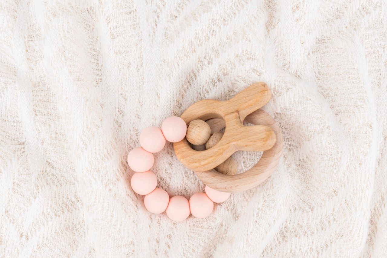 Bubba Baby Teether - Pink