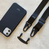Cacao Brown Crossbody Phone Lanyard