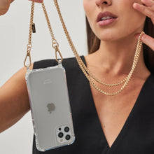 Load image into Gallery viewer, Ava Silver-Plated Crossbody Phone Chain

