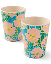 Load image into Gallery viewer, Tumbling Flowers Cup 2P Set One Size
