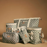 Travel Bag Kollab x Karen Walker Sage Monogram