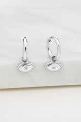 Evil Eye Earring Silver