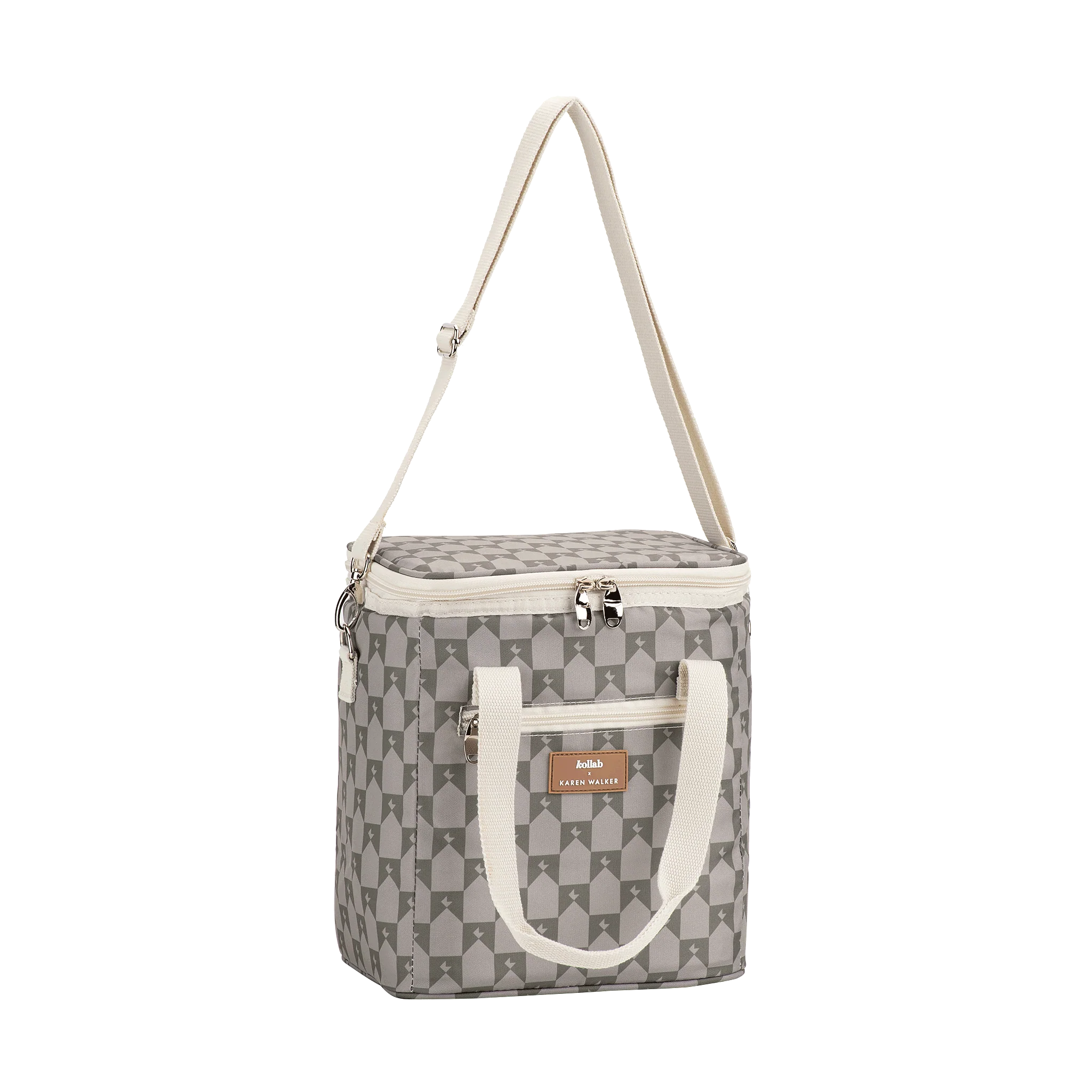Mini Cooler Kollab x Karen Walker Sage Monogram