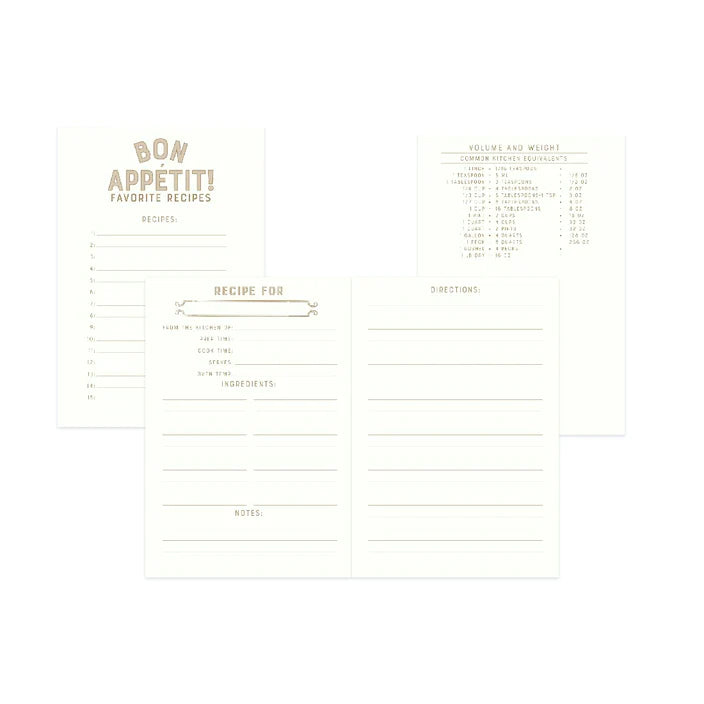 Bon Apettit Travel Notebook Set