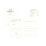 Bon Apettit Travel Notebook Set