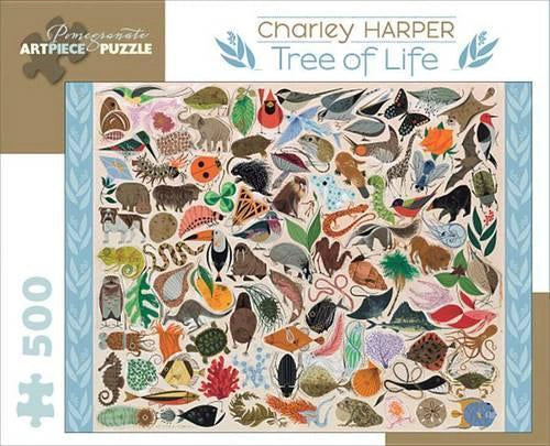 Charley Harper Tree of Life - 500 Piece Puzzle