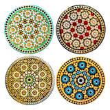 Ceramic Coaster - Floral Set