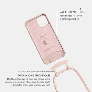 Dusty Pink Crossbody Phone Case