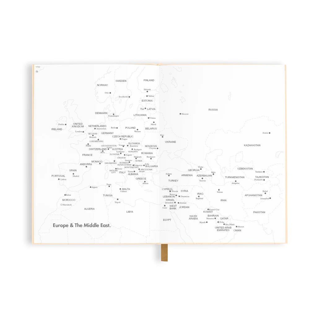 The Traveller Mini Travel Diary - Tiny Palms