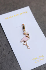 Hanging Charm Flamingo