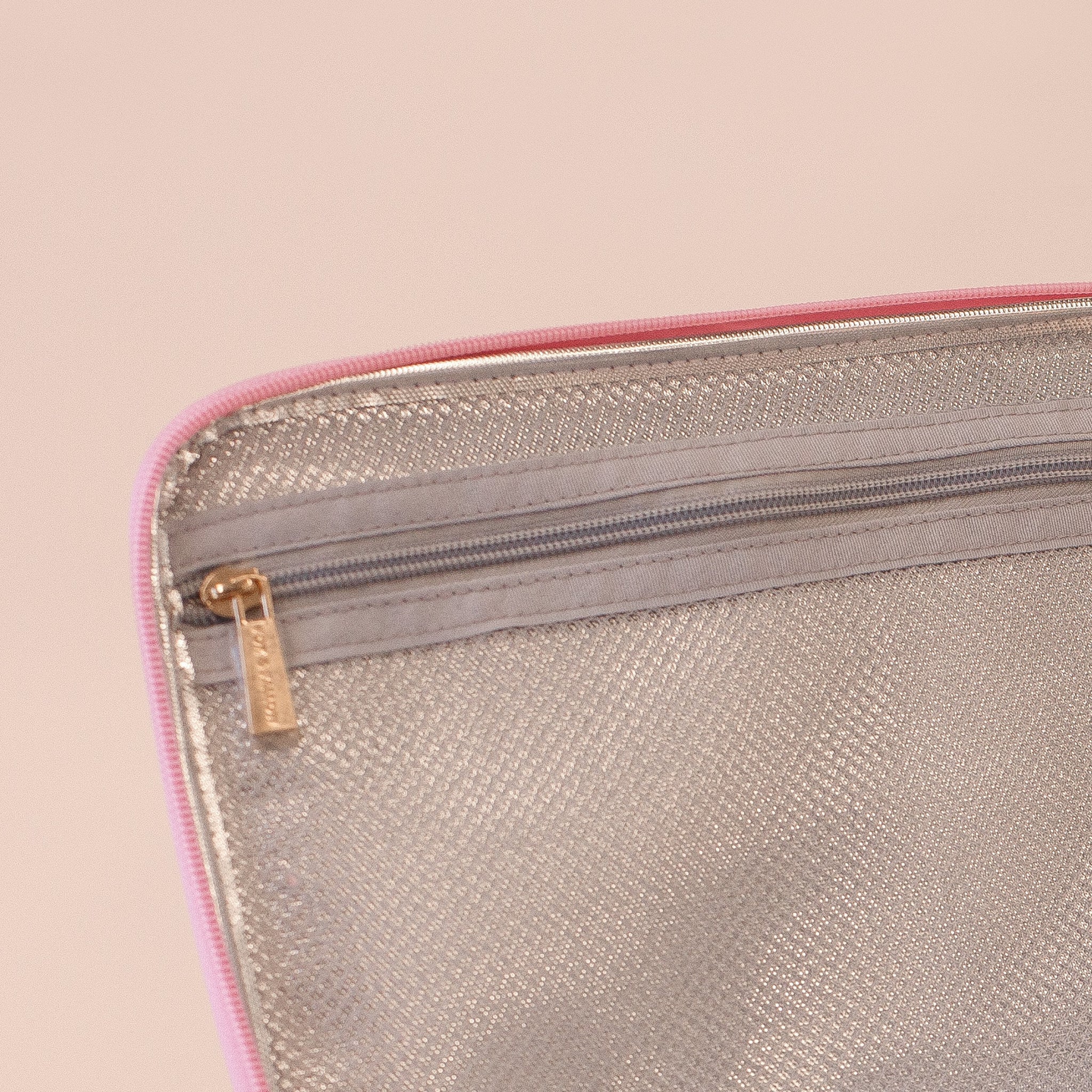 Burgundy Stripe Large Lunch Bag