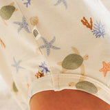 Comfy Bodysuit Short Sleeve - Underwater World