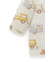 Basic Long Sleeve Tee Long Weekend Print