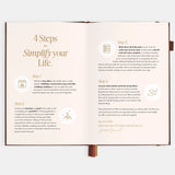 2026 A5 Vertical Planner - Burgundy Stripe