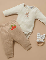 Bunny 2 Piece Set Wheat Melange