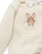 Bunny 2 Piece Set Wheat Melange