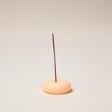 Frosted Glass Holder Small - Peach