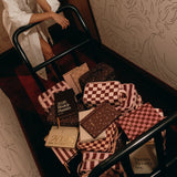 2026 A5 Vertical Planner - Burgundy Stripe