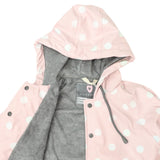 Colour Change Polkadot Raincoat - Pink