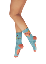 Ladies' Ankle Socks - Special Mum - Denim