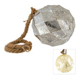 Glass LED Champagne Rope Ball