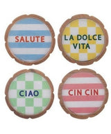 Capri Summer Coaster Set – Set of 4