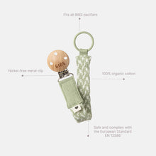Load image into Gallery viewer, Pacifier Clip - Blush/Ivory
