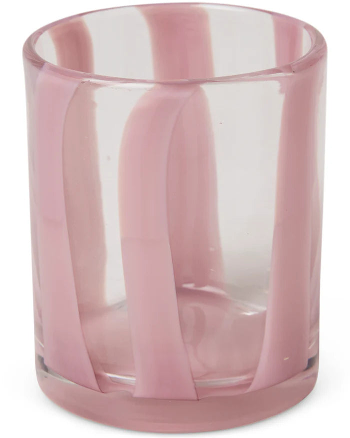 Oink Stripe Tumbler Glass 2P Set