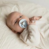 Colour Round Pacifier - Baby Blue - (2pk)