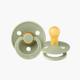 Colour Round Pacifier - Sage - (2pk)