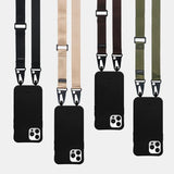 Cacao Brown Crossbody Phone Lanyard