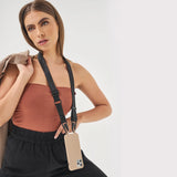 Cacao Brown Crossbody Phone Lanyard