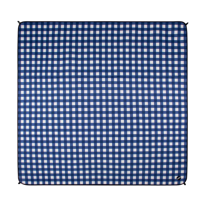 Picnic Mat Blue Check