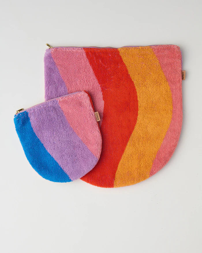 Surfs Up Terry Beach Carry All Pouch