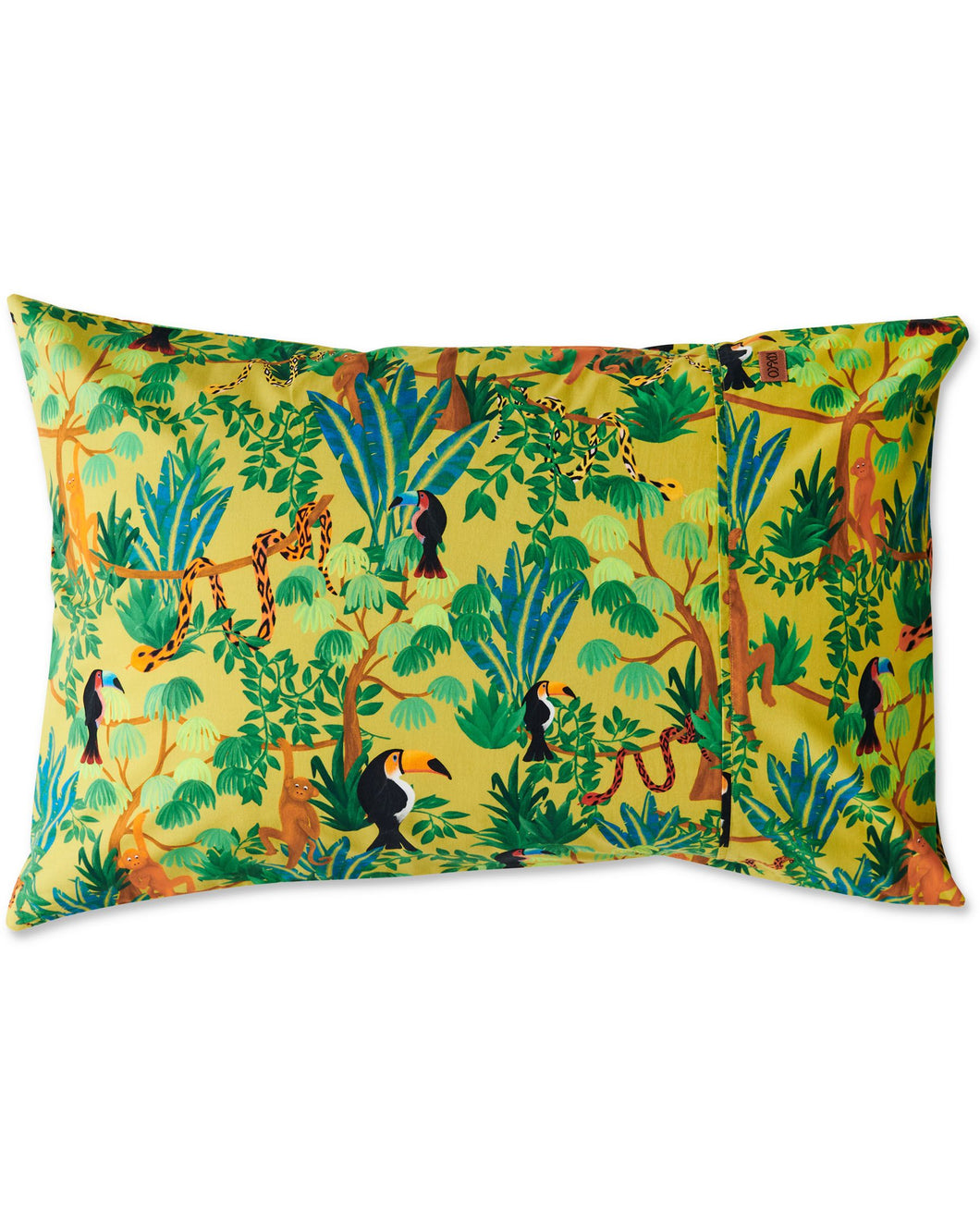 Jungle Boogie Organic Cotton Pillowcase 1P