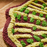 Claudelle Bath Mat - Garnet