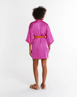 Flirty Satin Robe