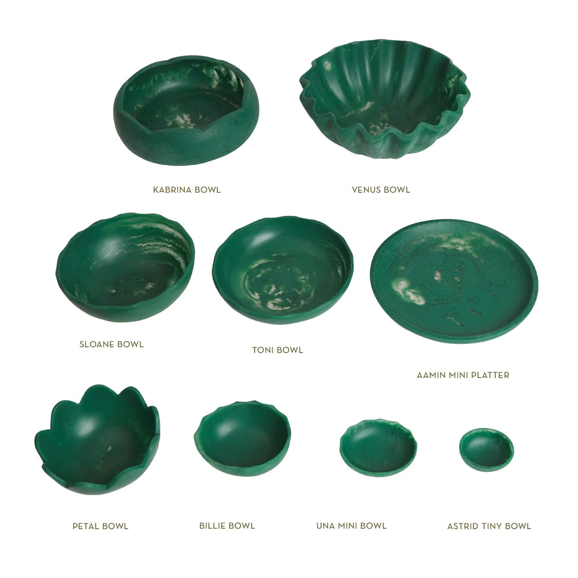 Kabrina Bowl - Forest