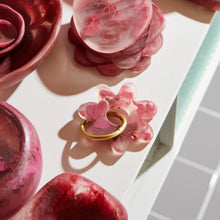 Load image into Gallery viewer, Whitney Keyring - Rhubarb
