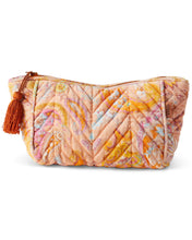 Load image into Gallery viewer, Paisley Paradise Velvet Toiletry Bag
