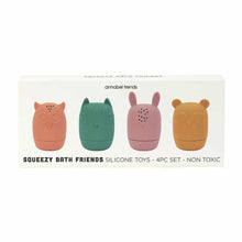 Load image into Gallery viewer, Silicone Squeezy Bath Toys – Bath Friends

