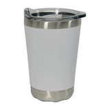 Coffee Mug Stainless Steel - White