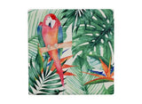 Coaster Set – Ceramic – Tropical Birds