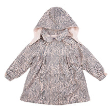 Load image into Gallery viewer, Tiger Stripes Raincoat - Dusty Pink
