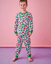 Load image into Gallery viewer, Ants Pants Organic Cotton Long Sleeve Top&amp;Pant Pjs
